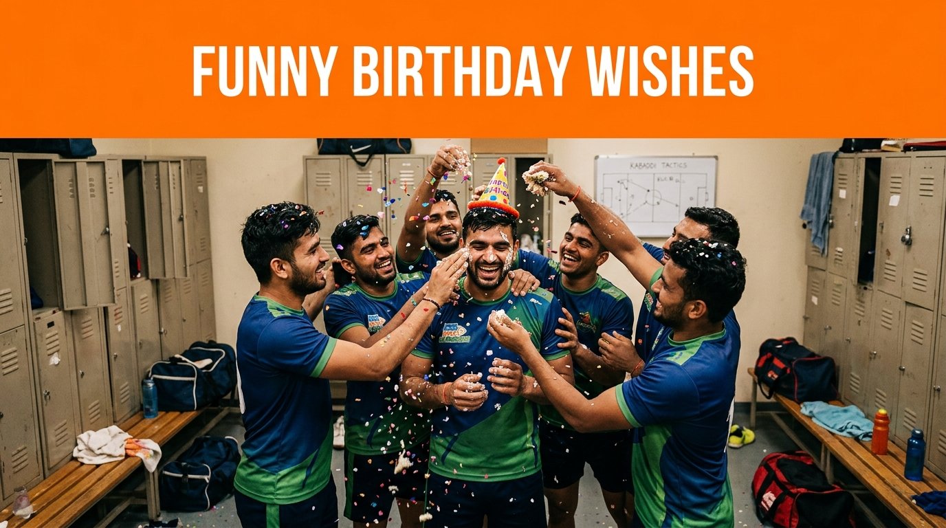 Funny and Playful Birthday Wishes for Kabaddi Player
