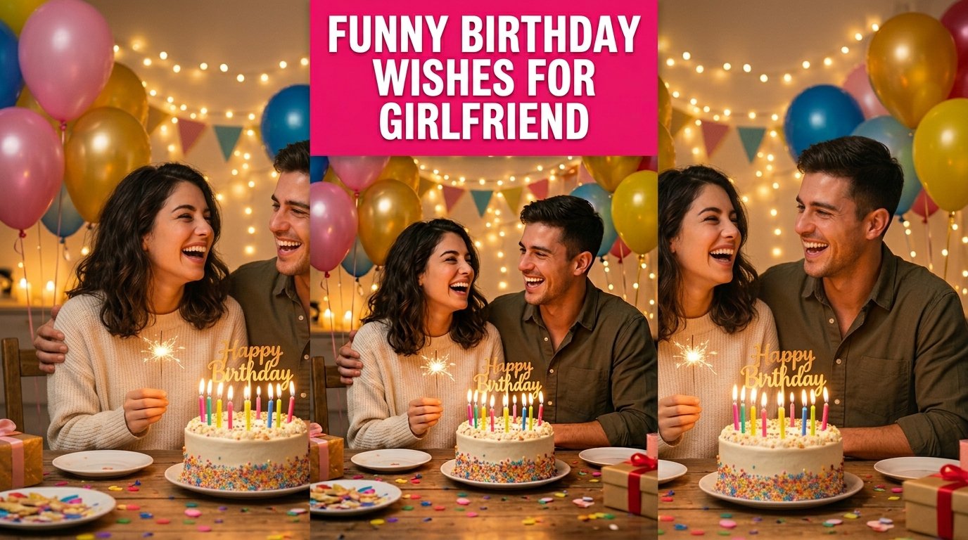 Funny birthday wishes for girlfriend