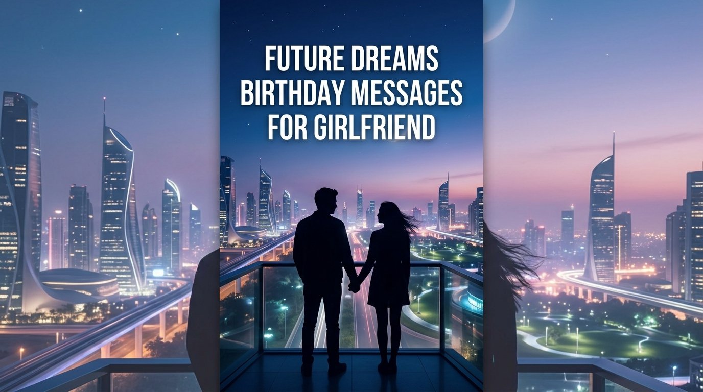 Future Dreams Birthday Messages for Girlfriend