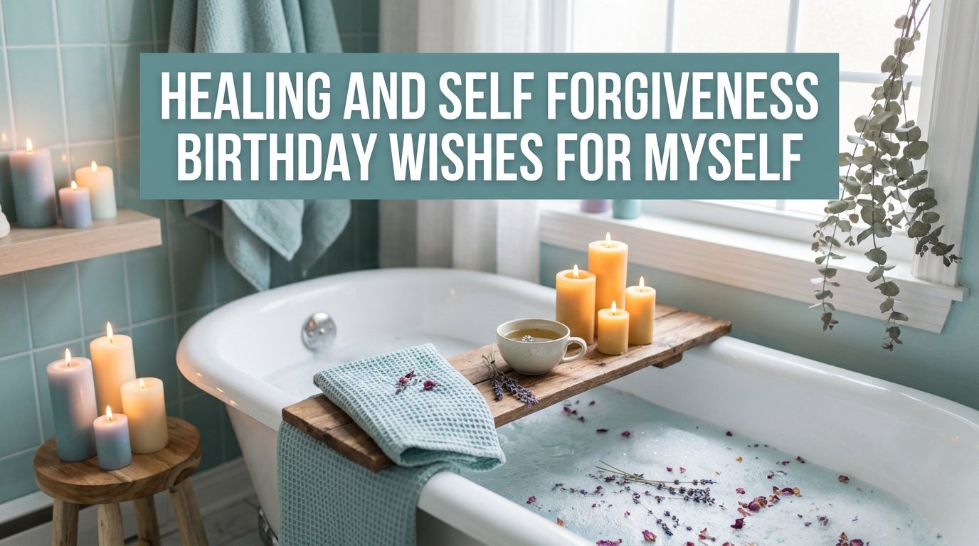 Healing and Self Forgiveness Birthday Wishes for Myself