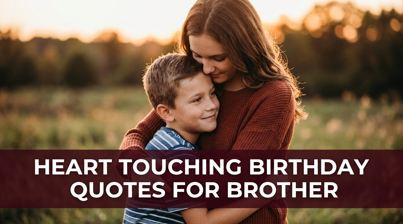 Heart Touching Birthday Quotes for Brother