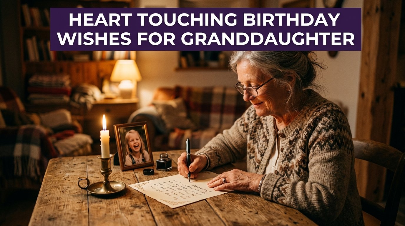 Heart Touching Birthday Wishes for Granddaughter