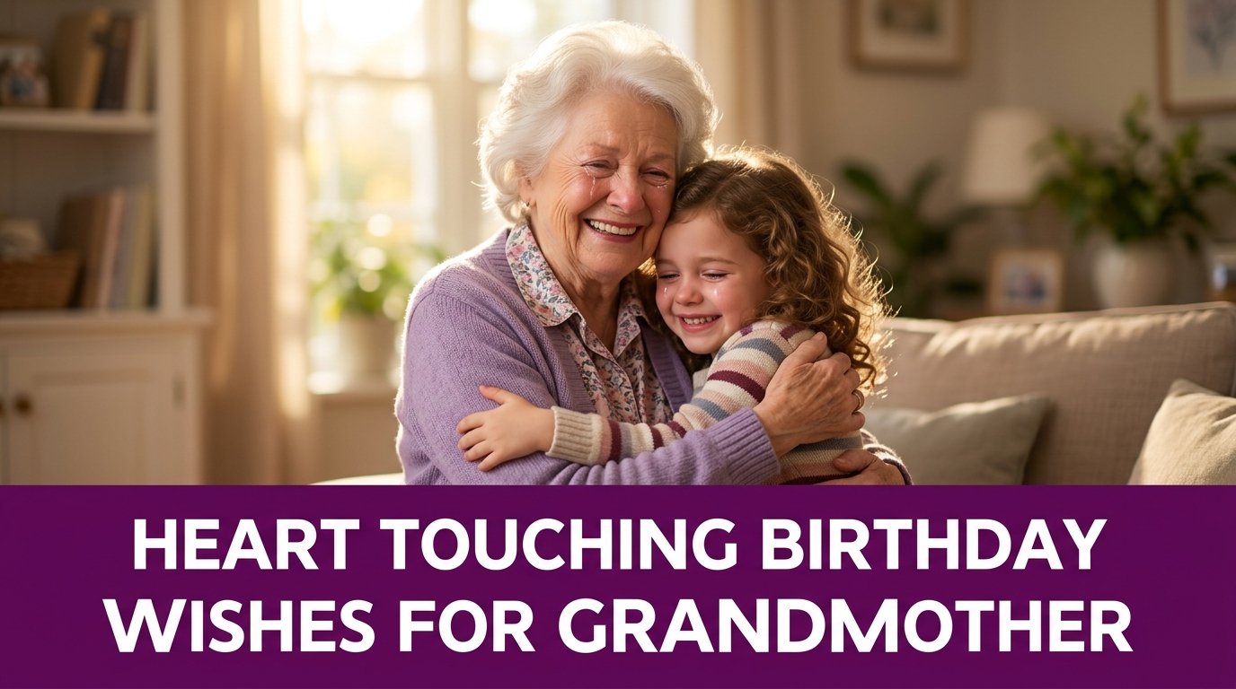 Heart Touching Birthday Wishes for Grandmother
