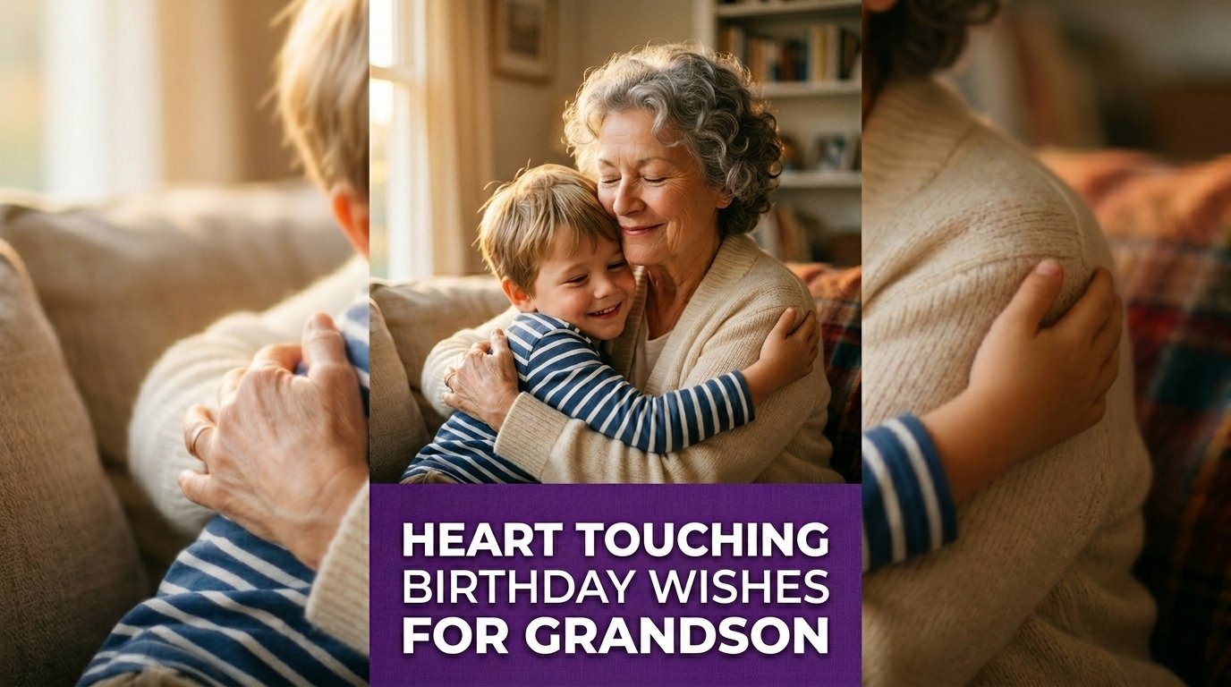 Heart Touching Birthday Wishes for Grandson