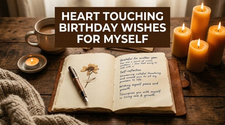 Heart Touching Birthday Wishes for Myself