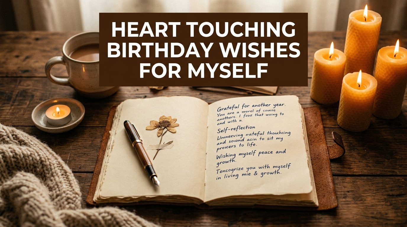 Heart Touching Birthday Wishes for Myself