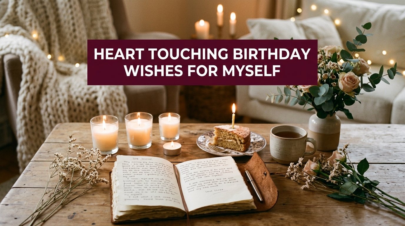 Heart Touching Birthday Wishes for Myself