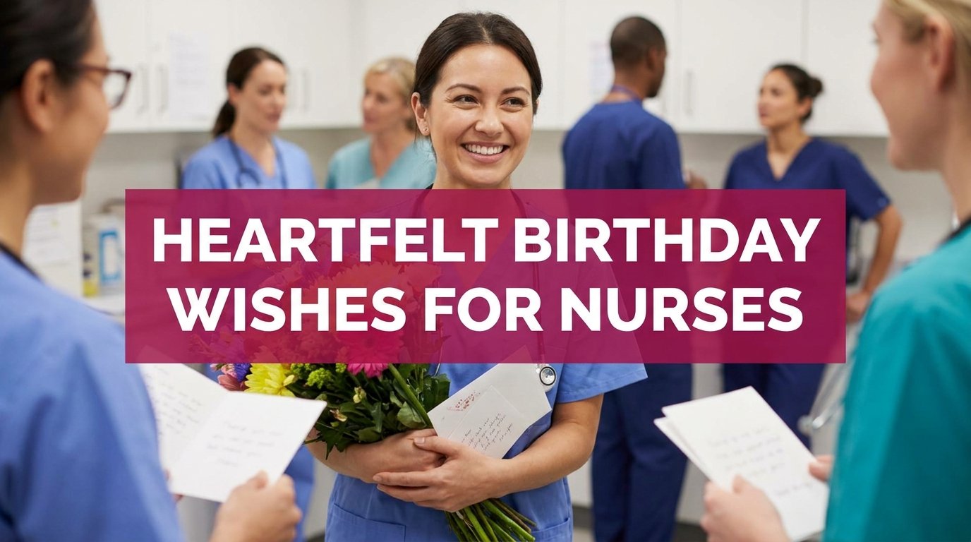 Heartfelt Birthday Wishes for Nurses