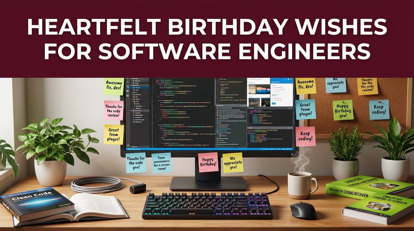 Heartfelt Birthday Wishes for Software Engineers