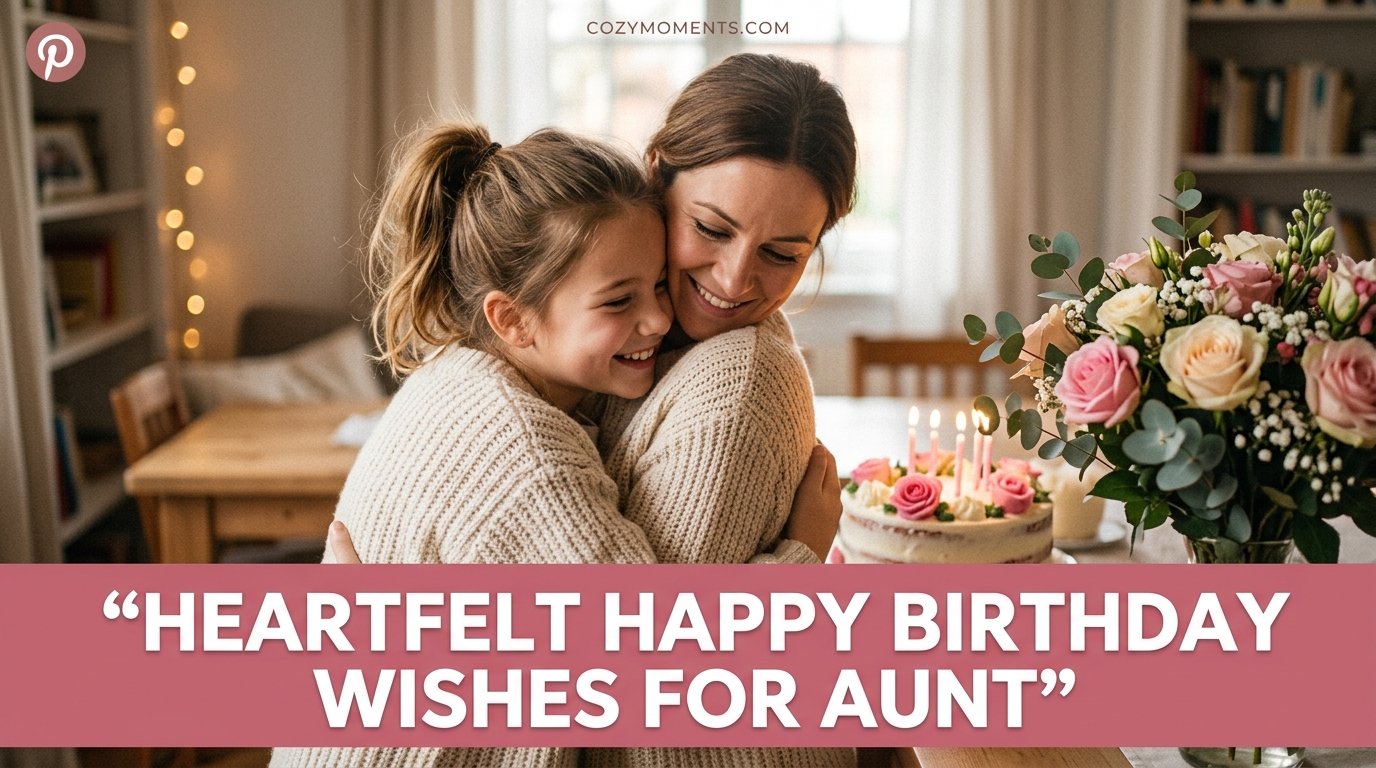 Heartfelt Happy Birthday Wishes for Aunt