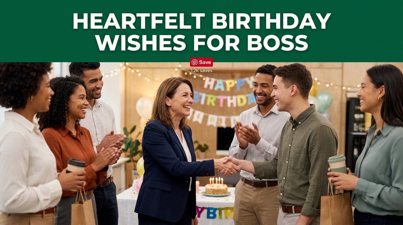 Heartfelt Happy Birthday Wishes for Boss