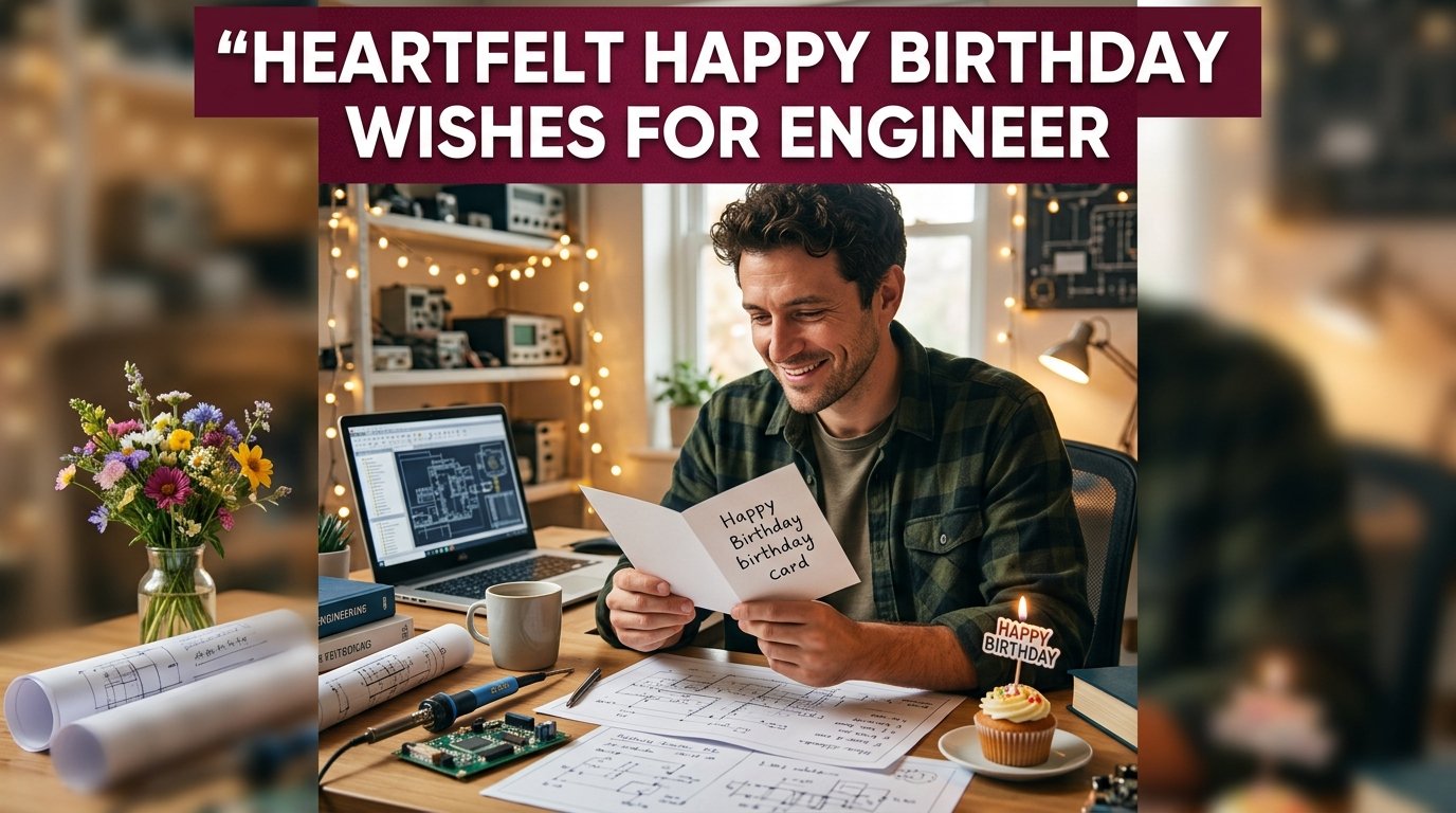 Heartfelt Happy Birthday Wishes for Engineer