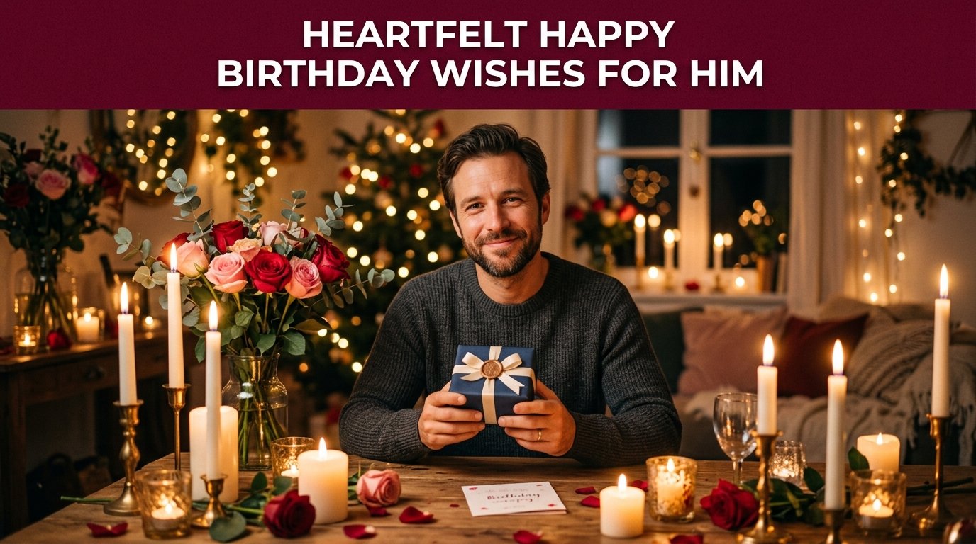 Heartfelt Happy Birthday Wishes for Him