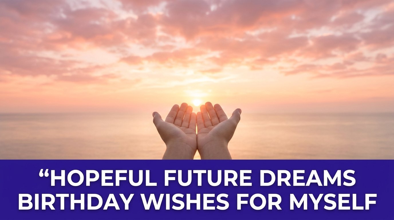 Hopeful Future Dreams Birthday Wishes for Myself