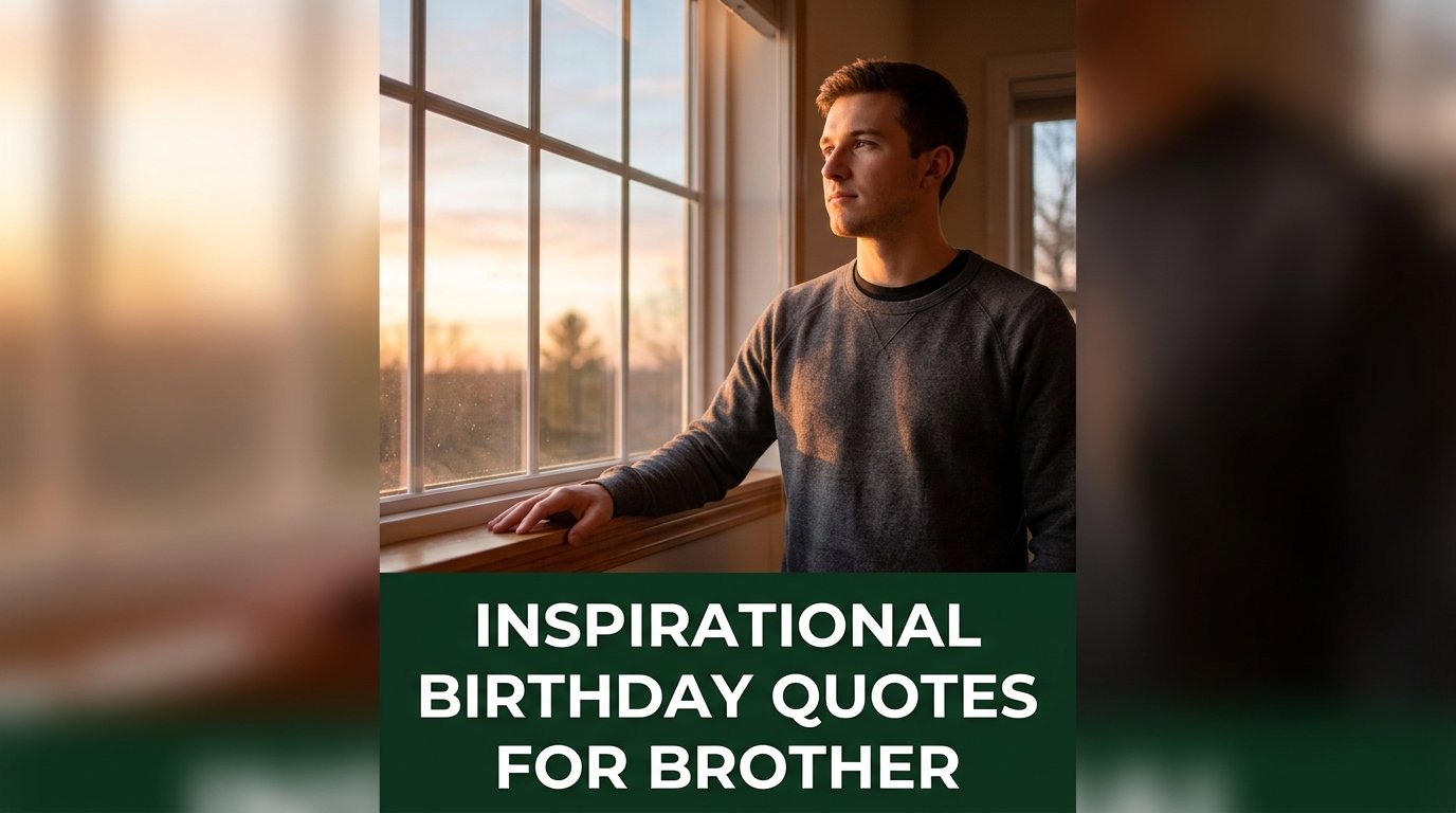 Inspirational Birthday Quotes for Brother