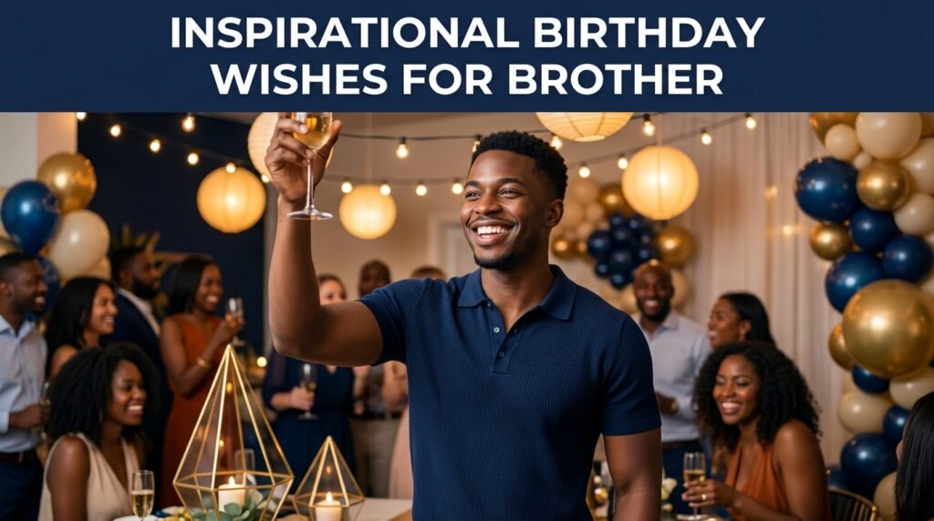 Inspirational Birthday Wishes for Brother