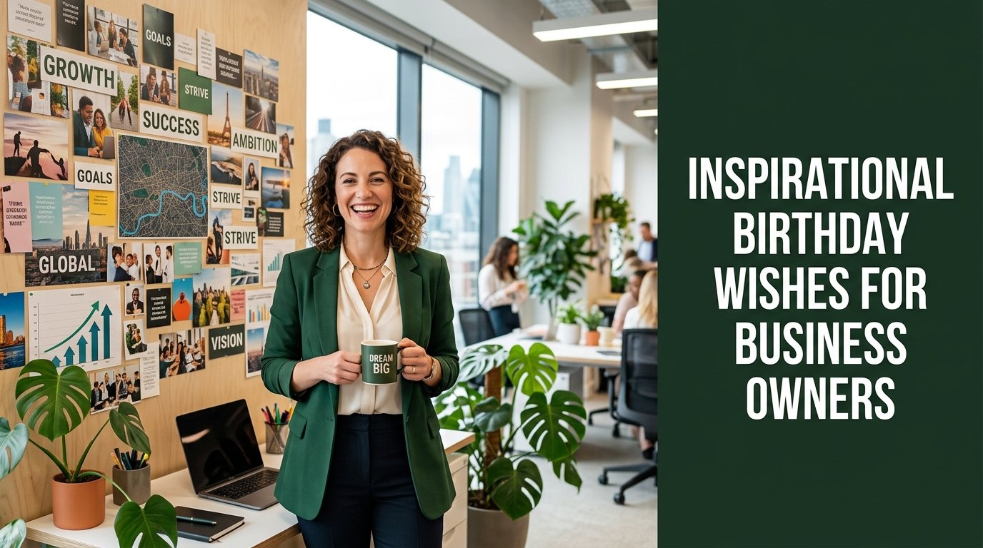 Inspirational Birthday Wishes for Business Owners
