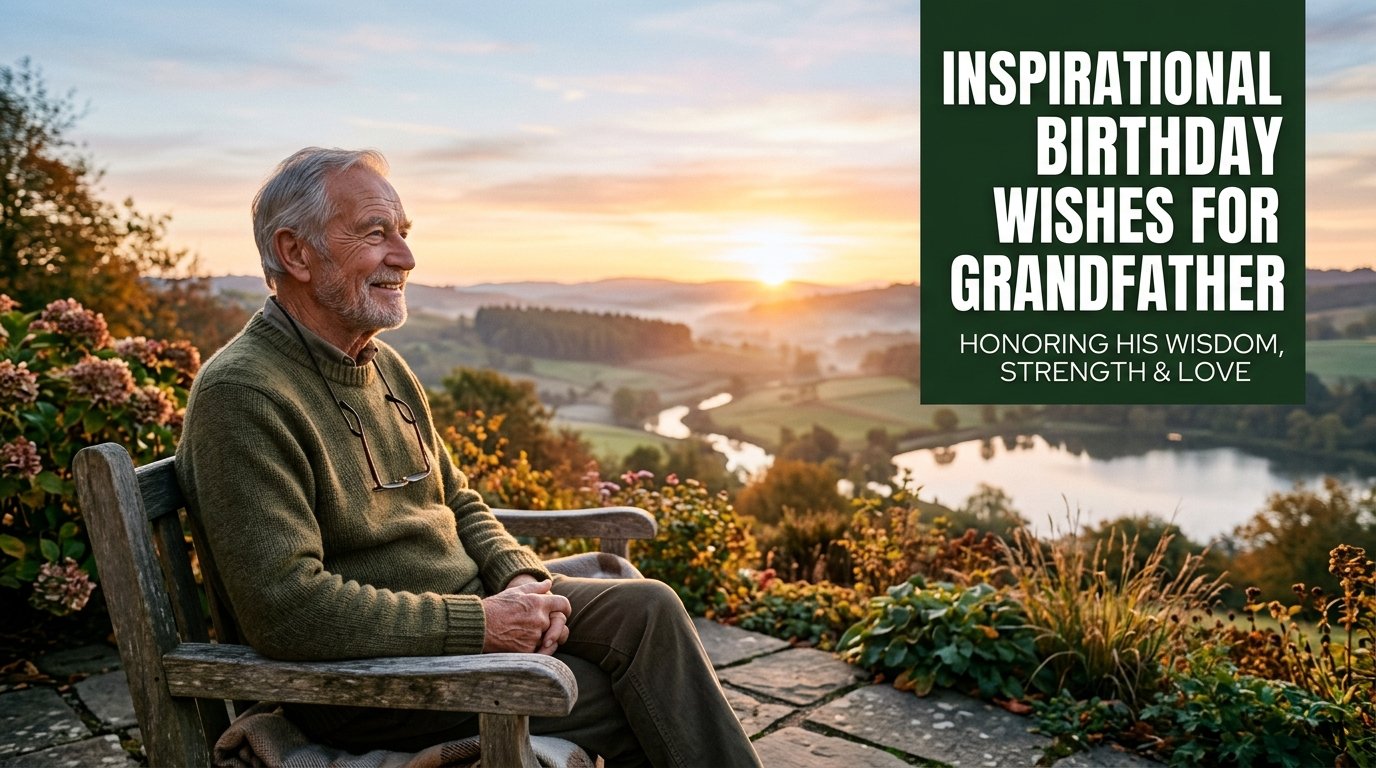 Inspirational Birthday Wishes for Grandfather