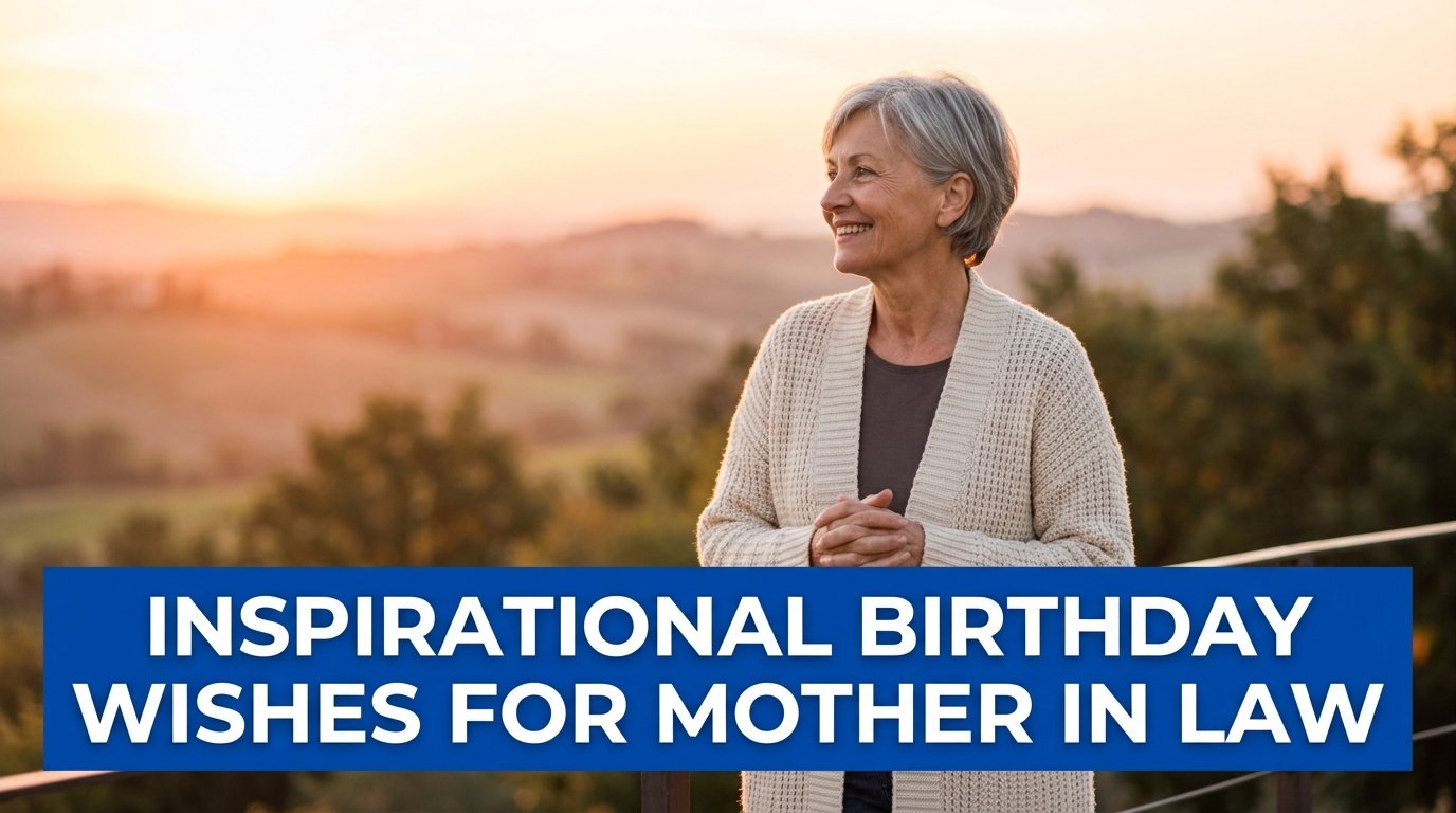 Inspirational Birthday Wishes for Mother in Law