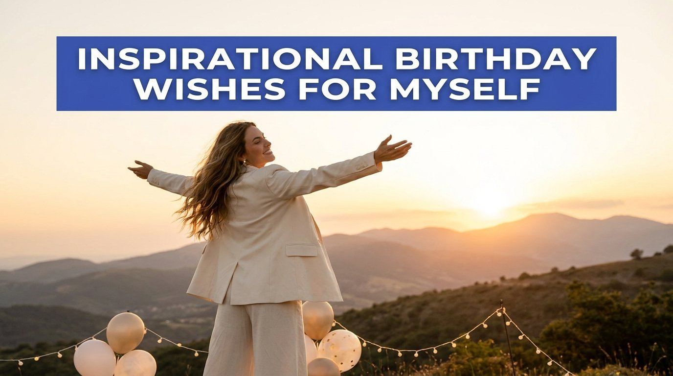 Inspirational Birthday Wishes for Myself
