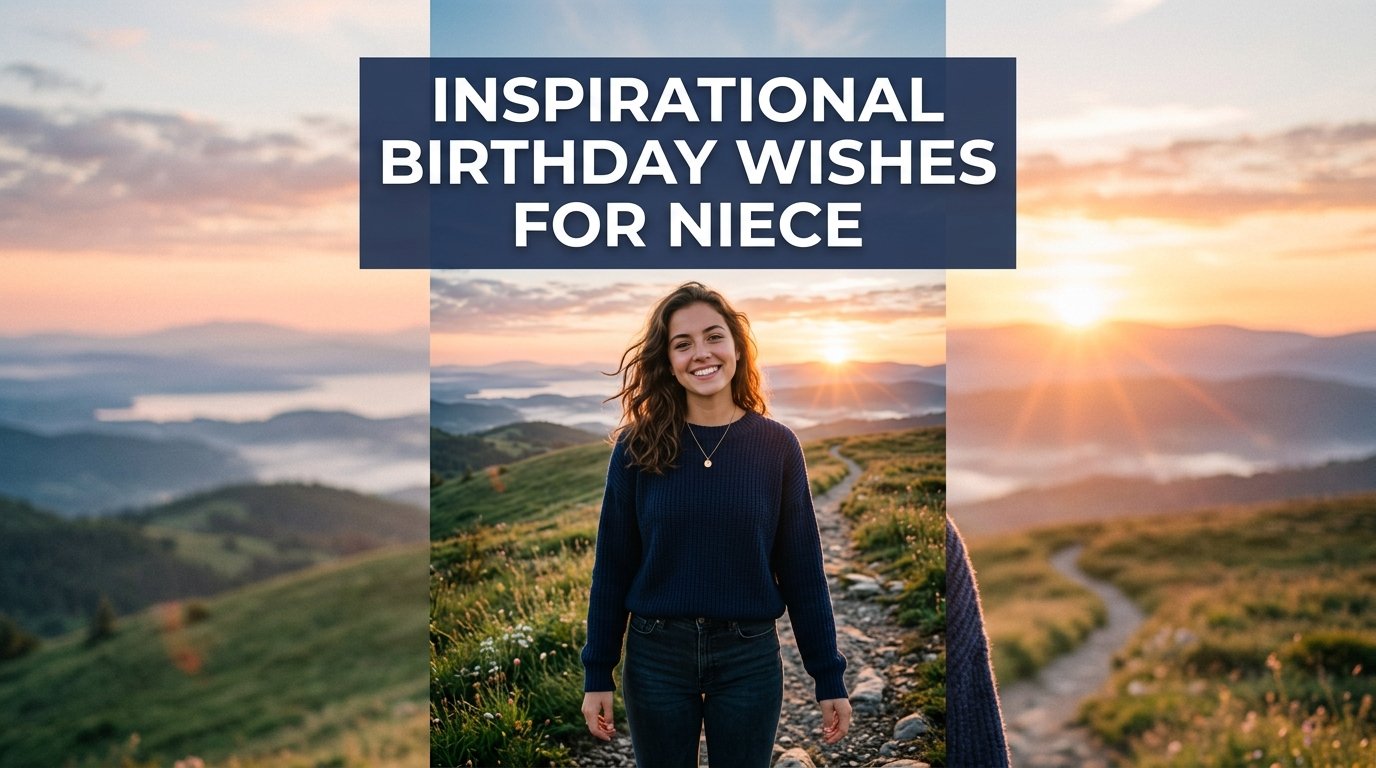 Inspirational Birthday Wishes for Niece
