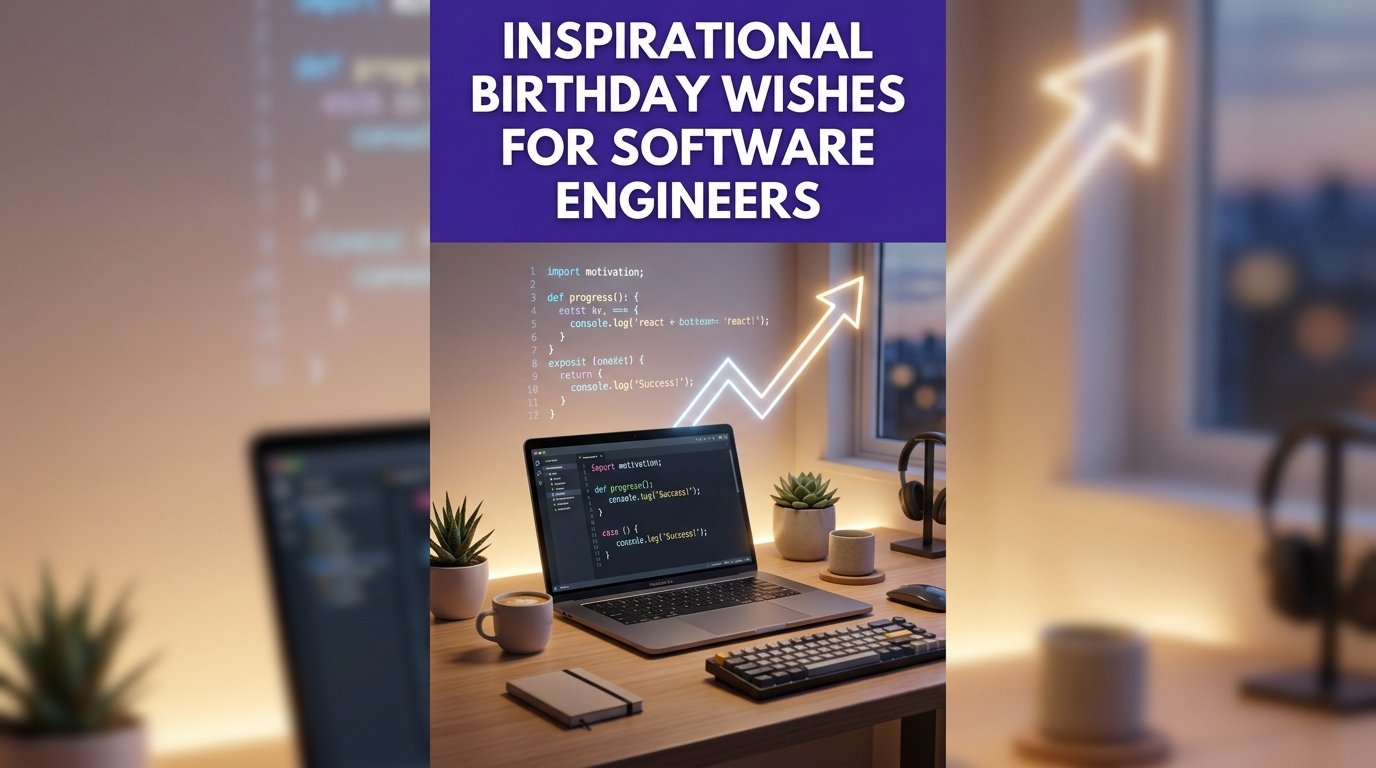 Inspirational Birthday Wishes for Software Engineers
