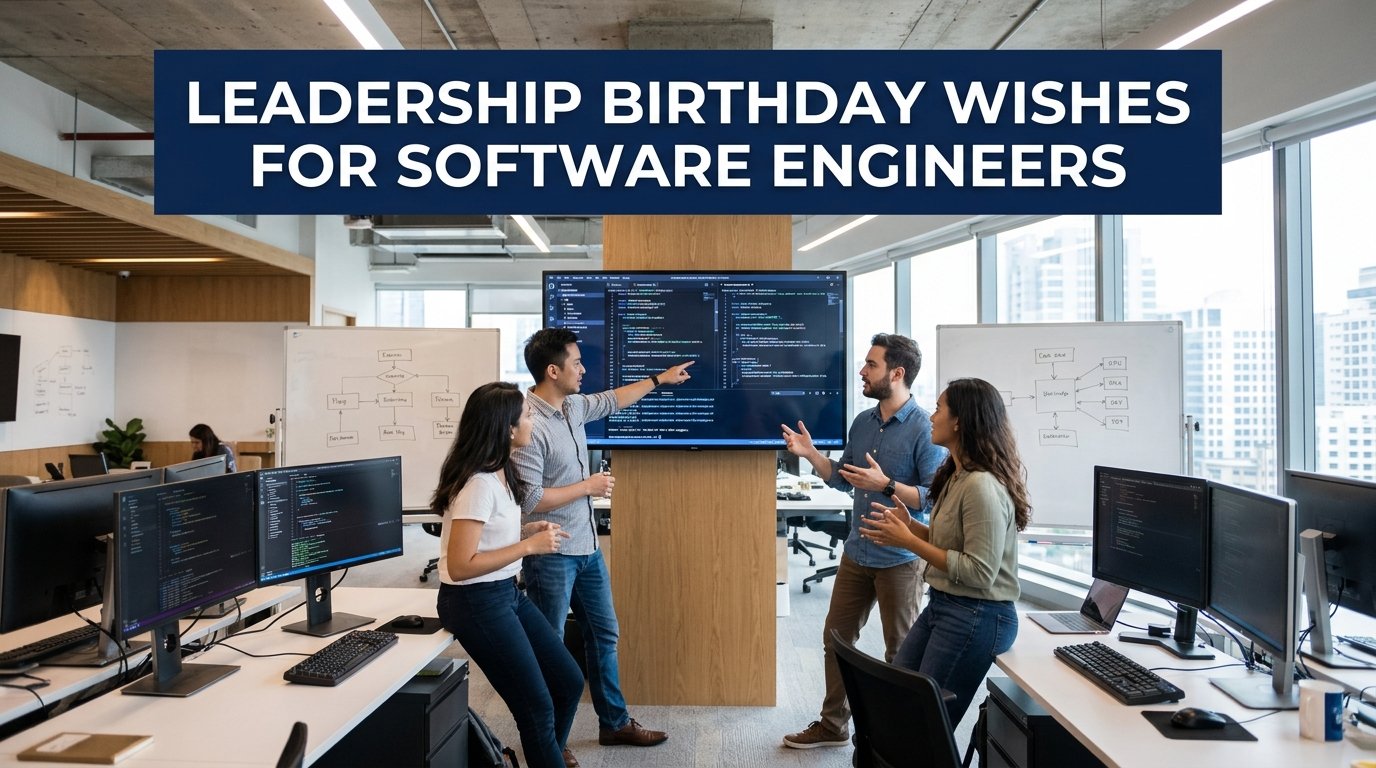 Leadership Birthday Wishes for Software Engineers