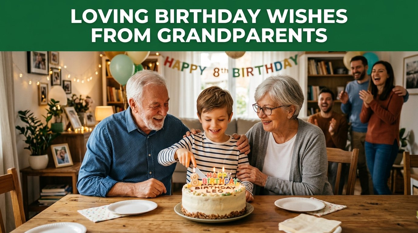 Loving Birthday Wishes from Grandparents