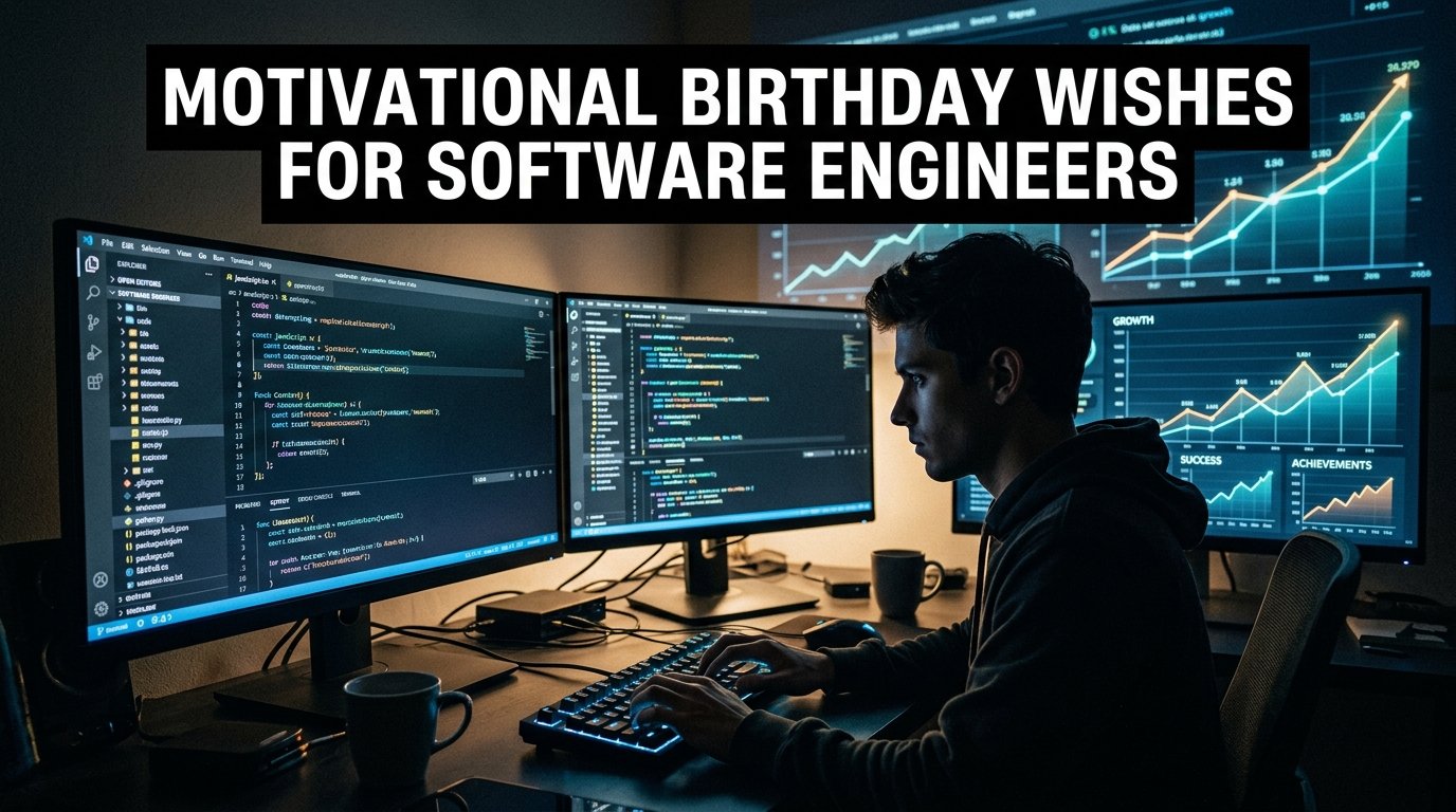 Motivational Birthday Wishes for Software Engineers