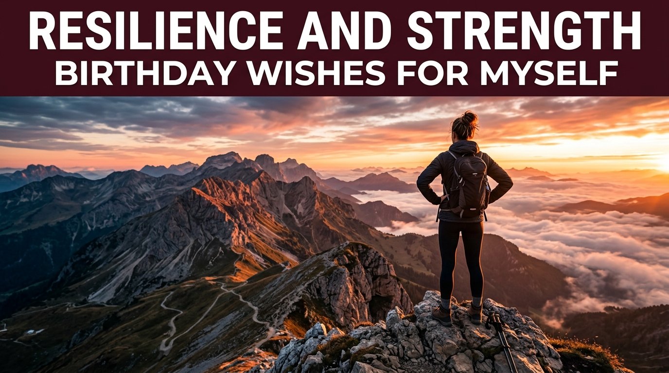 Resilience and Strength Birthday Wishes for Myself