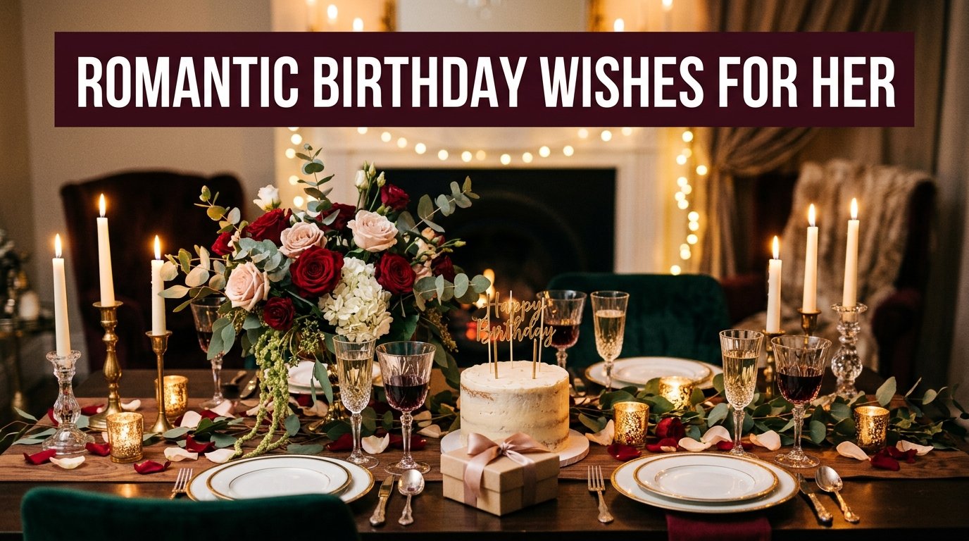 Romantic Emotional Birthday Wishes for Her