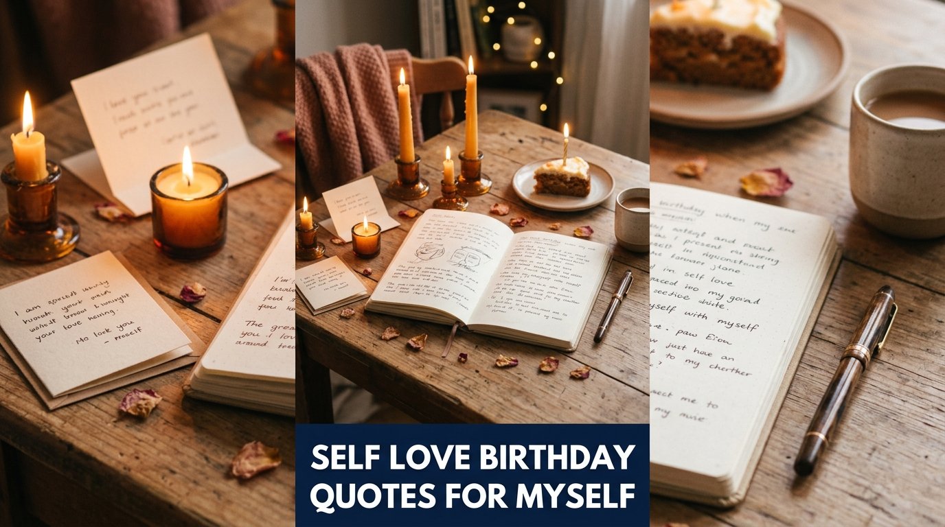 Self Love Birthday Quotes for Myself
