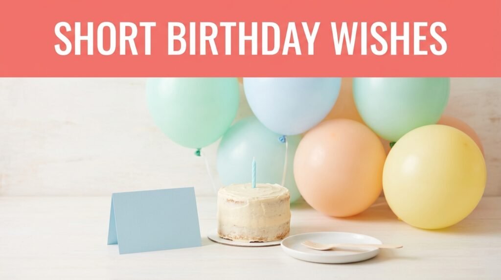 Short Birthday Wishes for Little Brother
