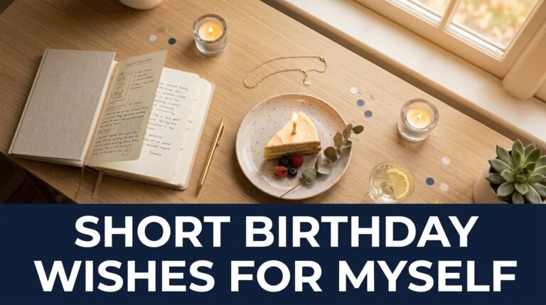 Short Birthday Wishes for Myself