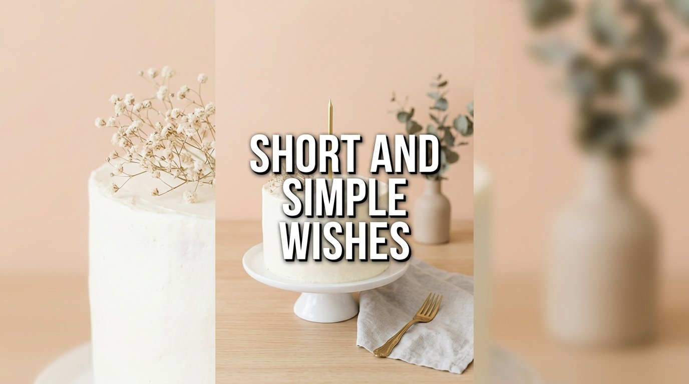 Short and Simple Birthday Wishes for Brother