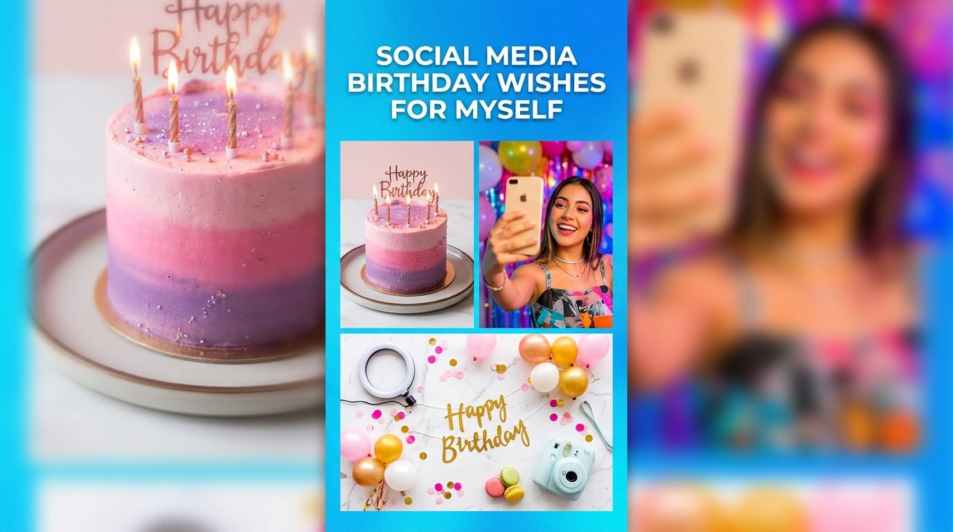 Social Media Birthday Wishes for Myself