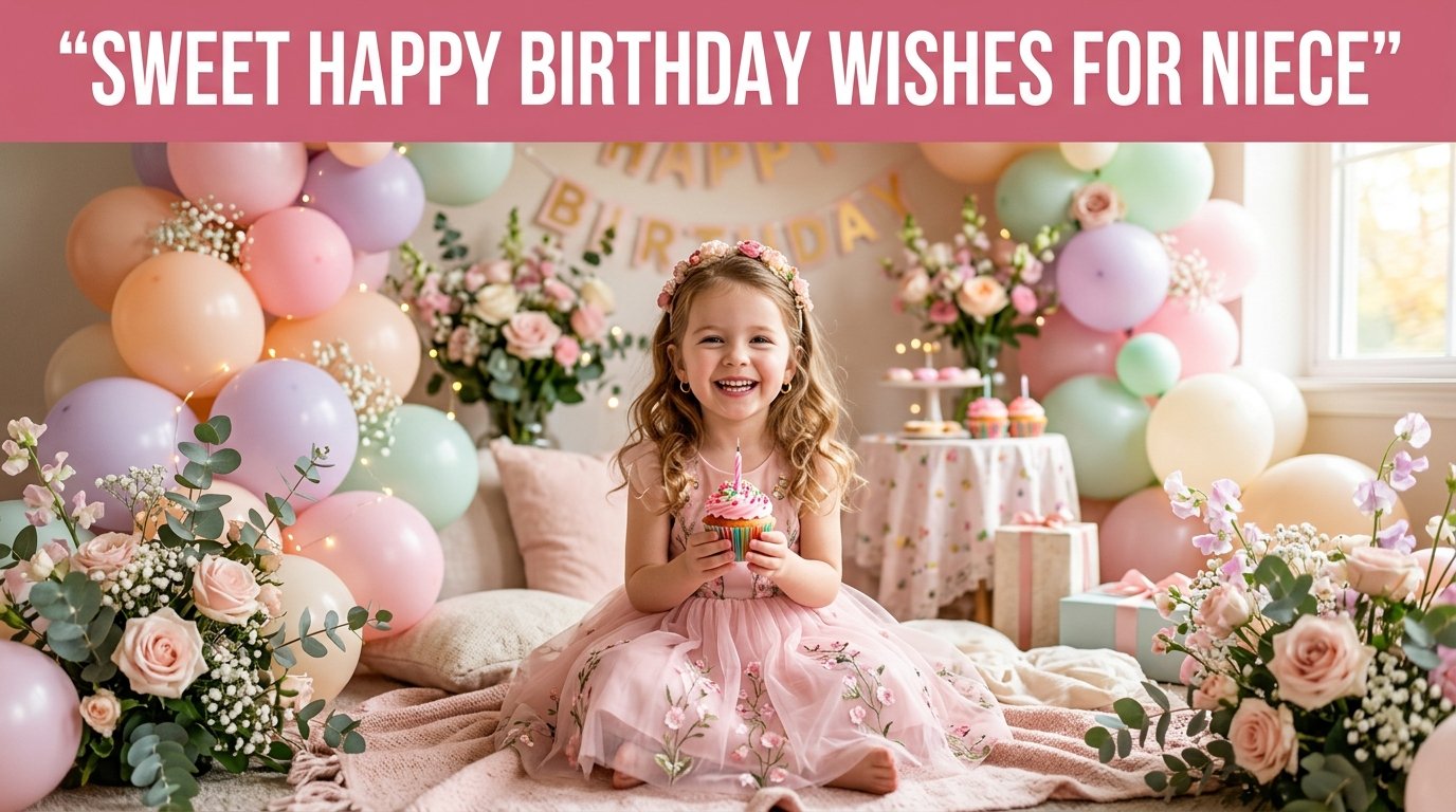Sweet Happy Birthday Wishes for Niece