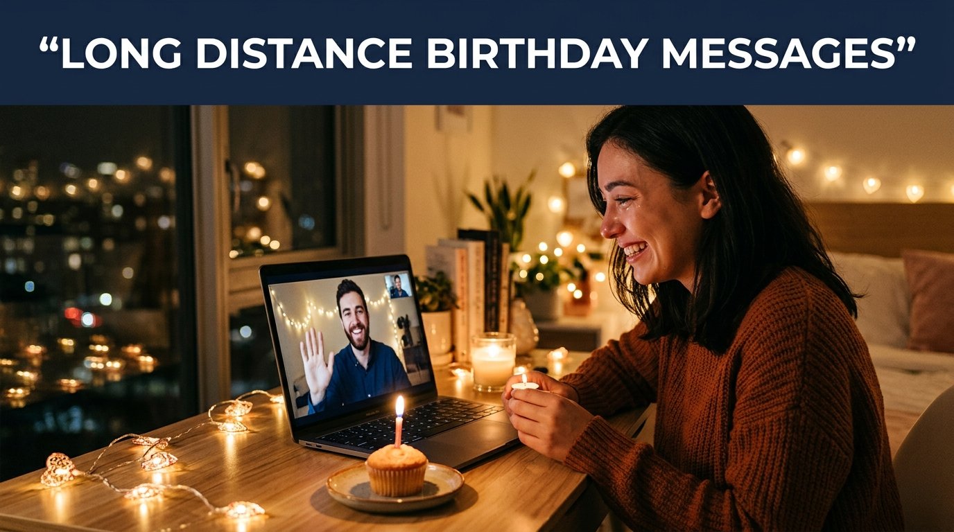 Sweet and Funny Birthday Messages for Long Distance Girlfriend