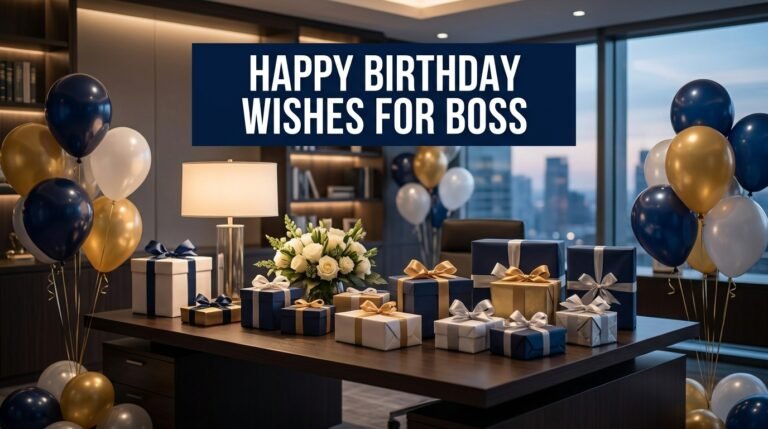 happy birthday wishes for boss