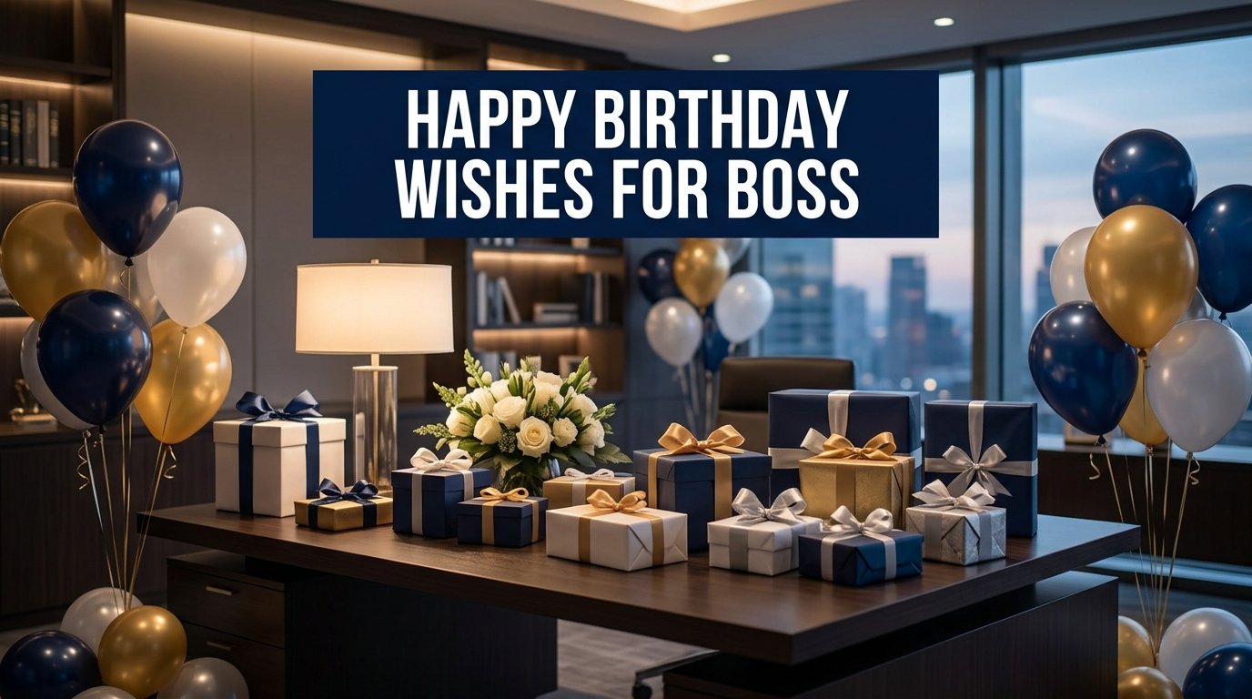 happy birthday wishes for boss