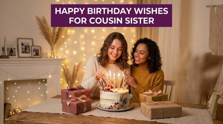 happy birthday wishes for cousin sister