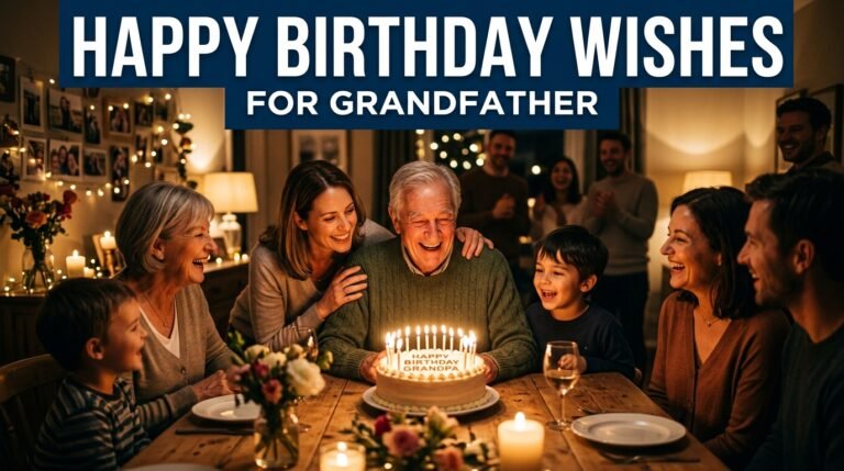 happy birthday wishes for grandfather