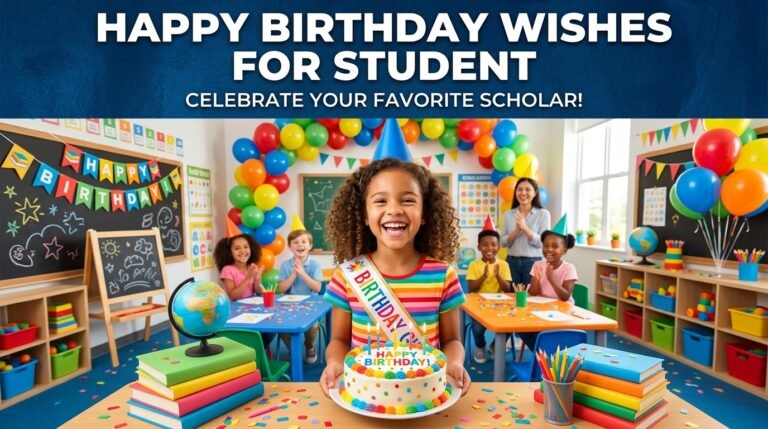 happy birthday wishes for student