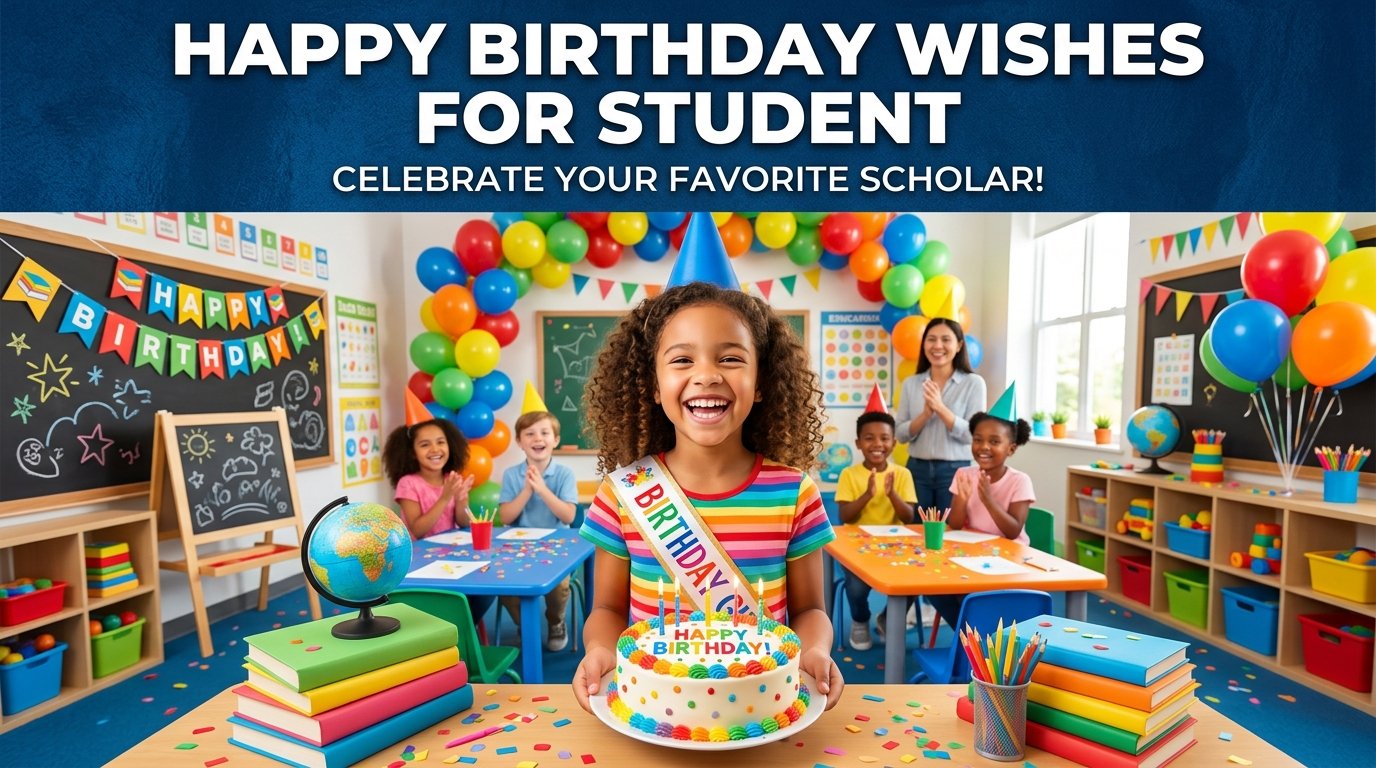 happy birthday wishes for student