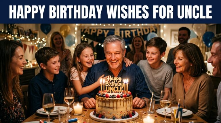 happy birthday wishes for uncle