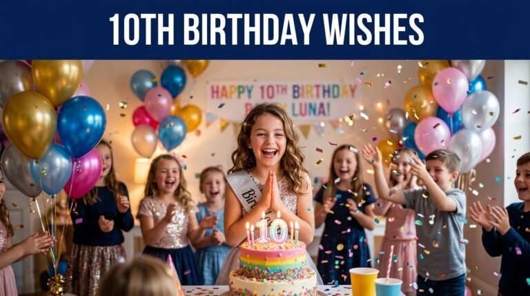 10th Birthday Wishes