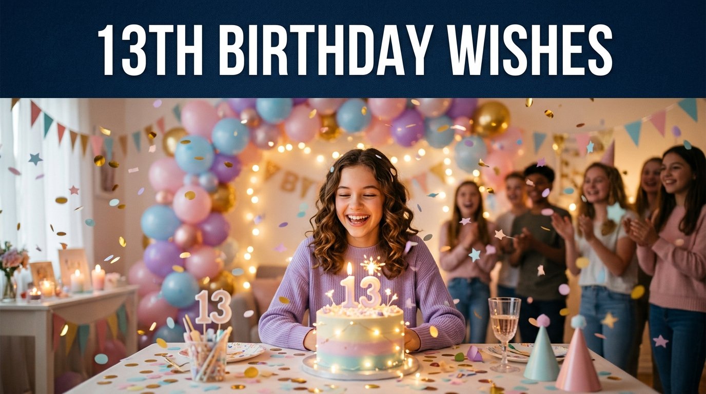 13th Birthday Wishes