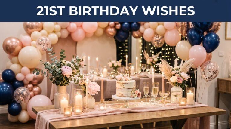 21st Birthday Wishes