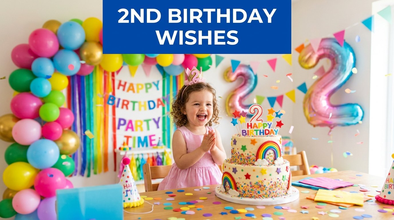 2nd Birthday Wishes