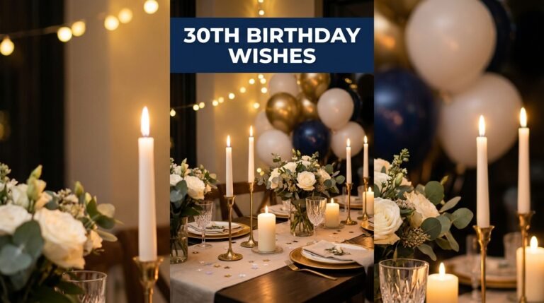 30th Birthday Wishes